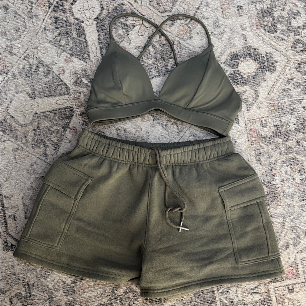 Cotton On Body Olive Green Set